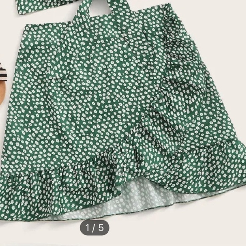SHEIN Ruffled Mini Skirt Size S